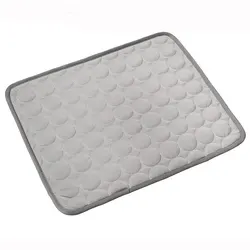 Cooling Pet Ice Mat - Summer Sofa Nest Bed - 40x30cm (Grey)