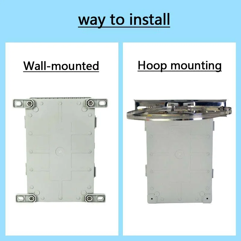 Power Junction Box IP66 Waterproof ABS Plastic Hinge Outdoor