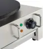Crepe Maker Commercial | Electric Pancake Maker | Nonstick 16” Plate | 110V (Double) 5