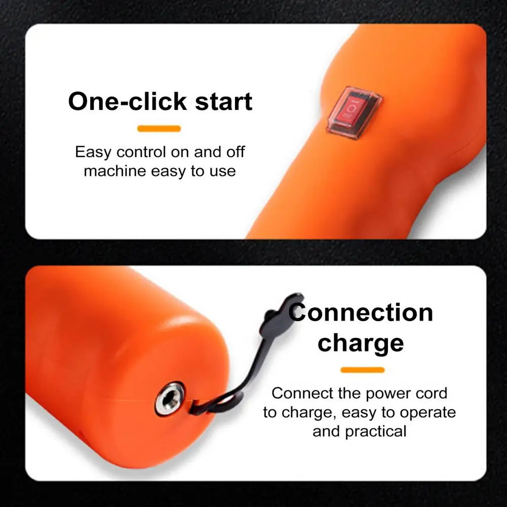 Electric Poultry Plucker Handheld Chicken Feather Plucker Compact Rechargeable Poultry Automatic Short Hair Removal