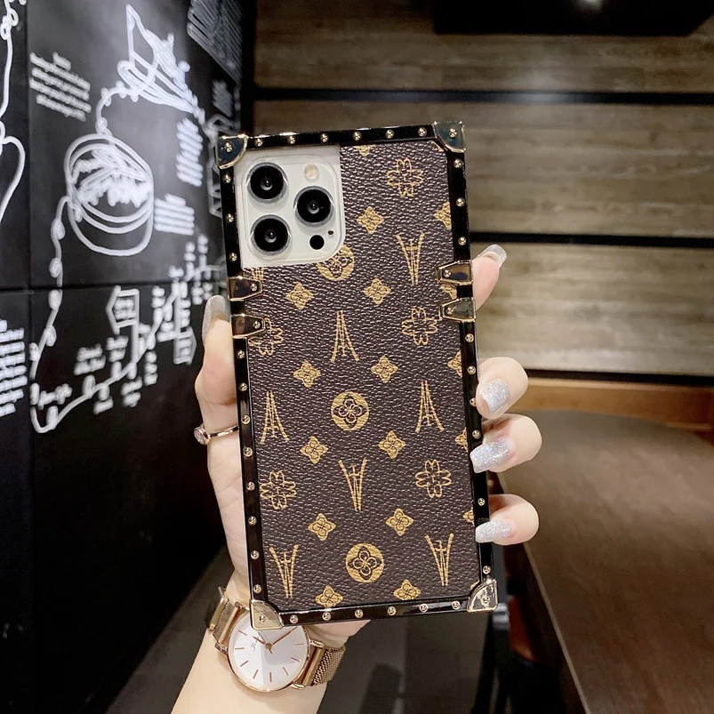 For OPPO Reno 5 / OPPO Reno 5 Pro Phone Case Luxury LV Square