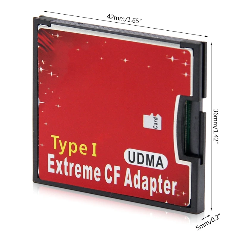 Tf-cfカードアダプター,1ポートマイクロSD/sdhc/sdxc tfからコンパクト 