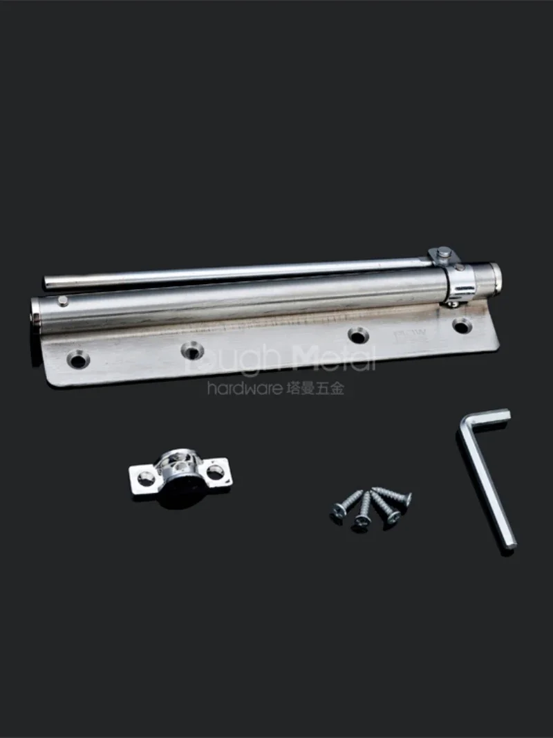 Adjustable Door Closer Stainless Steel Automatic Spring Latch Hinge For Home Office Fire Rated Furniture Hardware