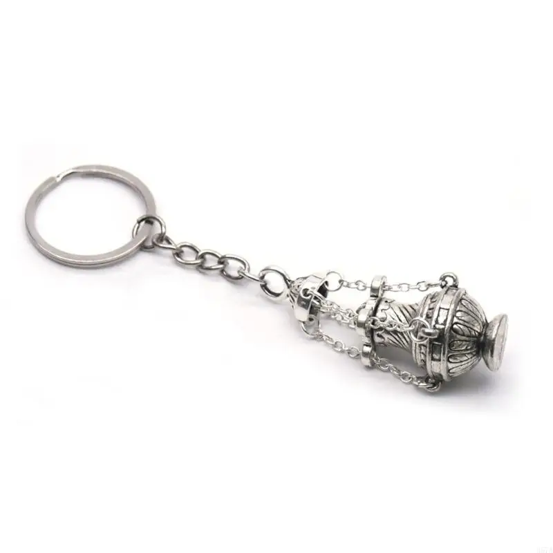 920L  Christian  Burners Keychain Censer Key Chain Ornament Charm for Car Church Handbag Decoration Souvenirs Gift 5
