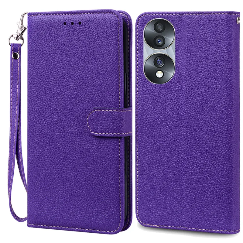 Leather Wallet Flip Case - Elegant Full Cover Coque  Etui