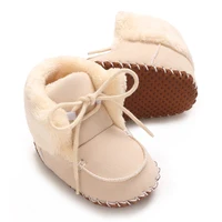 0-18Months Winter Snow Baby Boots Newborn Warm Booties Soft Sole Shoes for Baby Girls Boys Infant Shoes Toddler 4