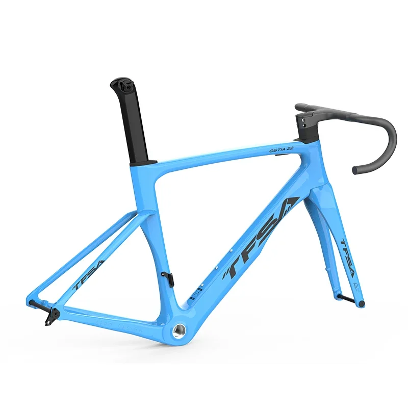 カーボンファイバーロードバイクフレーム,カメレオンペイント,エアロ