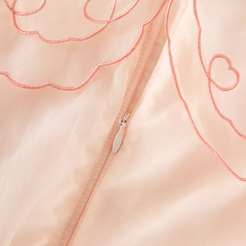 فساتين ديف بيلا للفتيات فستان شبكي للأطفال فستان ص...