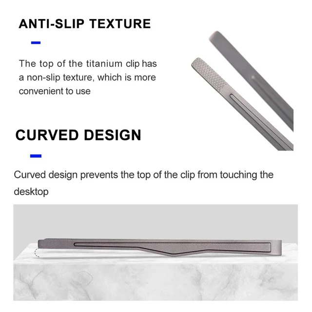 Titanium Tea Cup Clip – Ultralight Anti-Scalding Camping Tongs 5