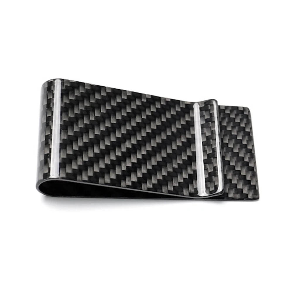 Carbon Fiber Wallet Credit Card Money Holder Casual Minimalist Compact Mini Money Clip Credit Card Sleeve ID Holder Wallet Purse 4