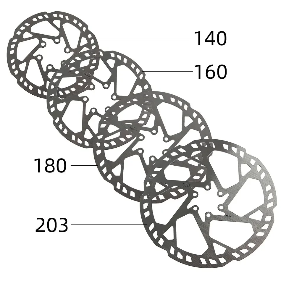 Nfox 2,3 sechs dings Bergstraße Elektro roller Fahrrad Bremsscheibe Fahrrad rotor beläge dicke Platte mm Zubehör – Detail 2