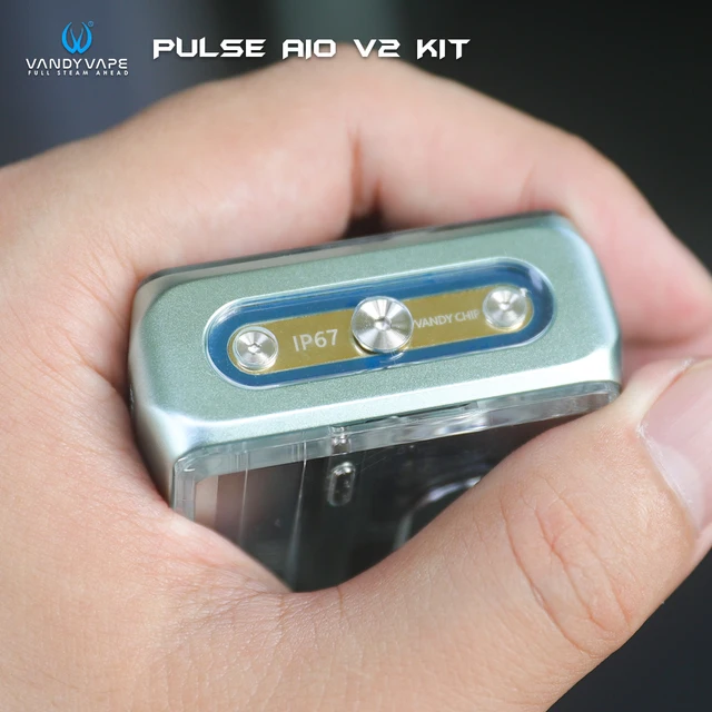 Vandy Vape Puls Aio V2 Kit 80W Box Mod Vape mit 6ml RBA Pod Patrone IP67 PCBA Board elektronische Zigarette Vapor izer_Original Vandy Vape Puls Aio V2 Kit 80W Box Mod Vape mit 6ml RBA Pod Patrone