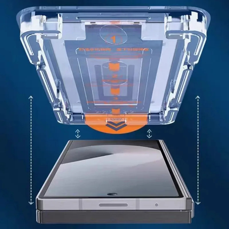 3-Piece Anti-Spy Privacy Screen Protector Set with Easy Installation - Tempered Glass