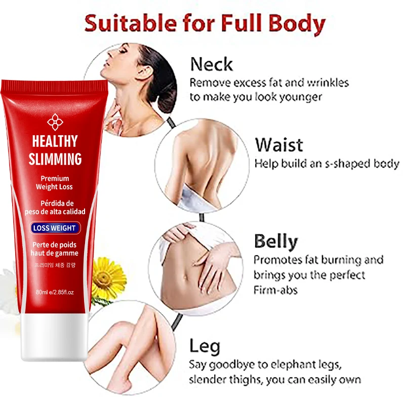 Massage Cream Fat Burning Weight Loss Body Gel Slimming For Men & Women