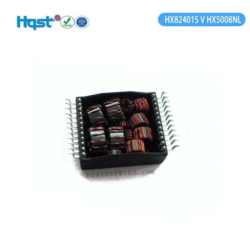 산업용 기가비트 단일 포트 네트워크 변압기, 셀프 커플 G2411ce 펄스 필터 절연 모듈 포함, HX82401S, Hx5008nl
