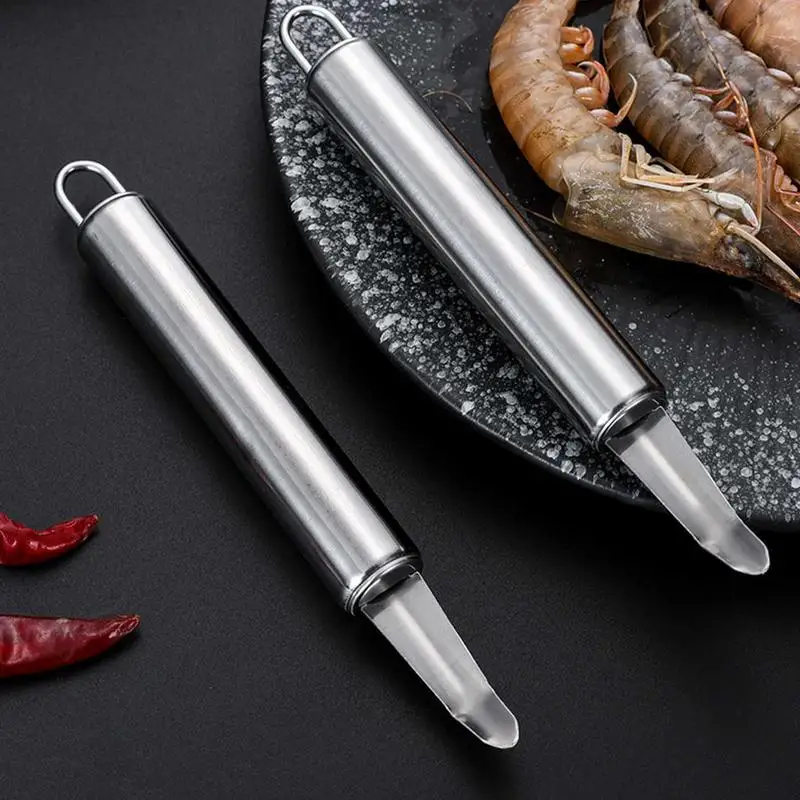 Stainless Steel Shrimp Lines Cutter Toadfish Fish Shrimp Peeler Tool Compact Lightweight Crab Tools & Shrimp Peeler Kitchen tool