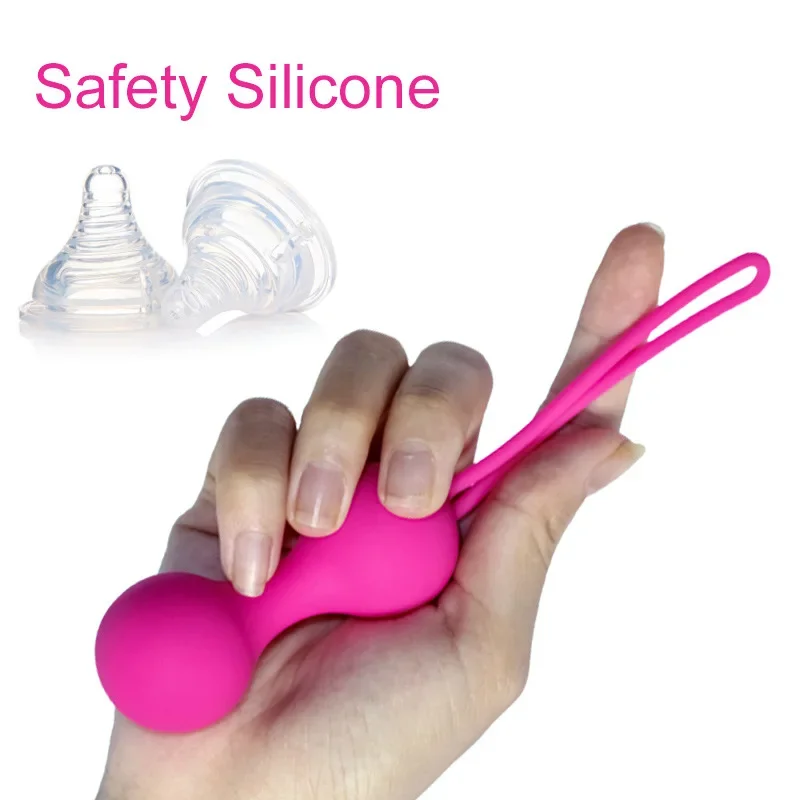 Safe Silicone Ball Kegel Exerciser Pelvic Floor Muscle Trainer Venus Ball Perinee Tighten Sex Toys Women Vaginal Geisha