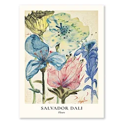 Star Vase Series Canvas Art: Vintage Floral Market Prints - 50x70cm No Frame (04)