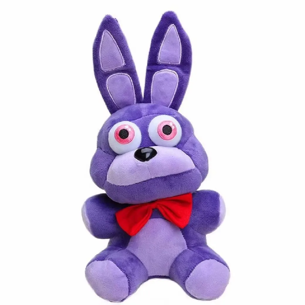 thumbnail image 1 of Peluche de FNAF Freddy de 18/30 cm, animales de peluche y de peluche, oso, conejo, juego Fnaf Five Night At Freddy, juguetes de cumpleaños para niños, 1 of 5