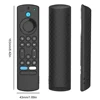 Silicone Remote Control Case with Lanyard Protective Skin Sleeve Shockproof Luminous for Fire TV Alexa Voice Remote Cover 4