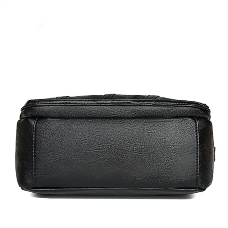 Stylish Soft PU Leather Texture Women's Bag, Single Shoulder Bag, Fashion Casual Multi Layer Large Capacity Single Crossbody Bag