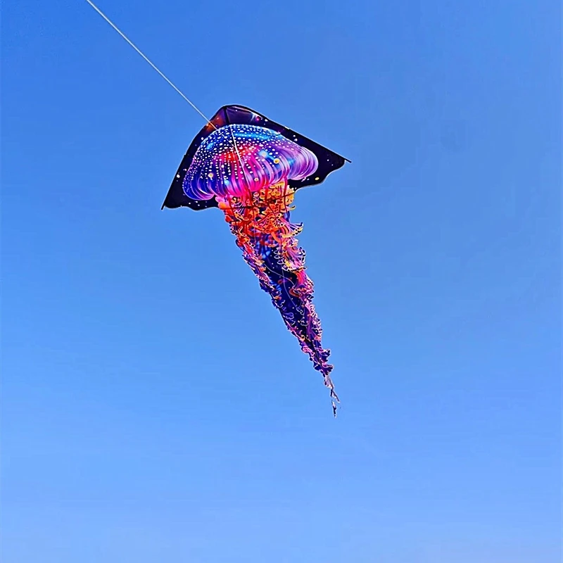 Quallen-Drachen, Carretilha de Pipa-Drachen, Drachen, aufblasbar, juego Strange, Wind-Drachen, Kinder, linha de Pipa, Stunt-Drachen, Cerf-Valance – Detail 2