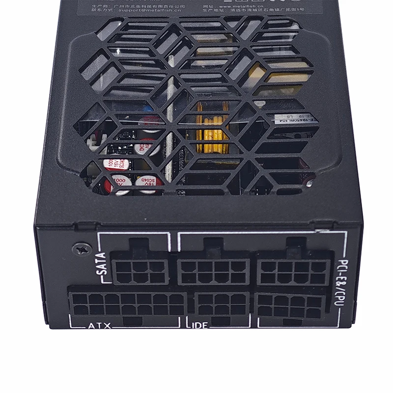 Computer PSU METALFISH Flex 600W Modular Power Supply Small 1U Computer PSU Flex-ATX 500W For ITX Compact Mini PC POS AIO NAS 90-264V
