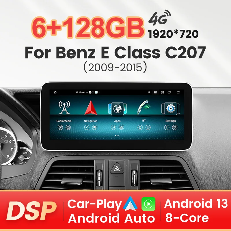 Android 13カーラジオ,GPSナビゲーション,メディアプレーヤー,CarPlay 