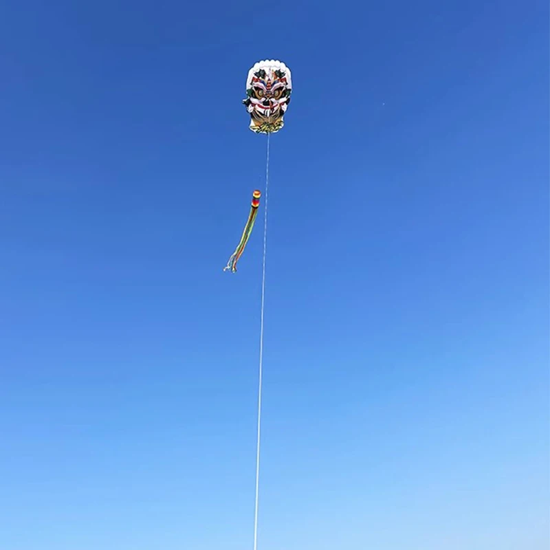 6M 3D Skeletonless Soft Kite 8 Kites Beach Kite Nylon Easy To Fly and Tear Proof Professional Kite Storage Bag Package 5