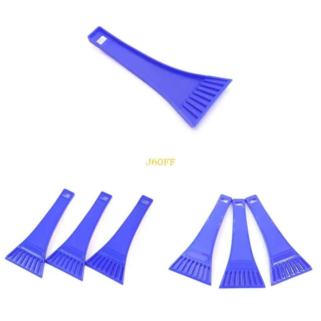 J60F 눈 삽 자동차 창 삽 서리 긁는 도구 자동차 앞 유리 눈 청소 삽 플라스..