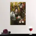 Big Poster Anime Black Butler Kuroshitsuji LO10 90x60 cm