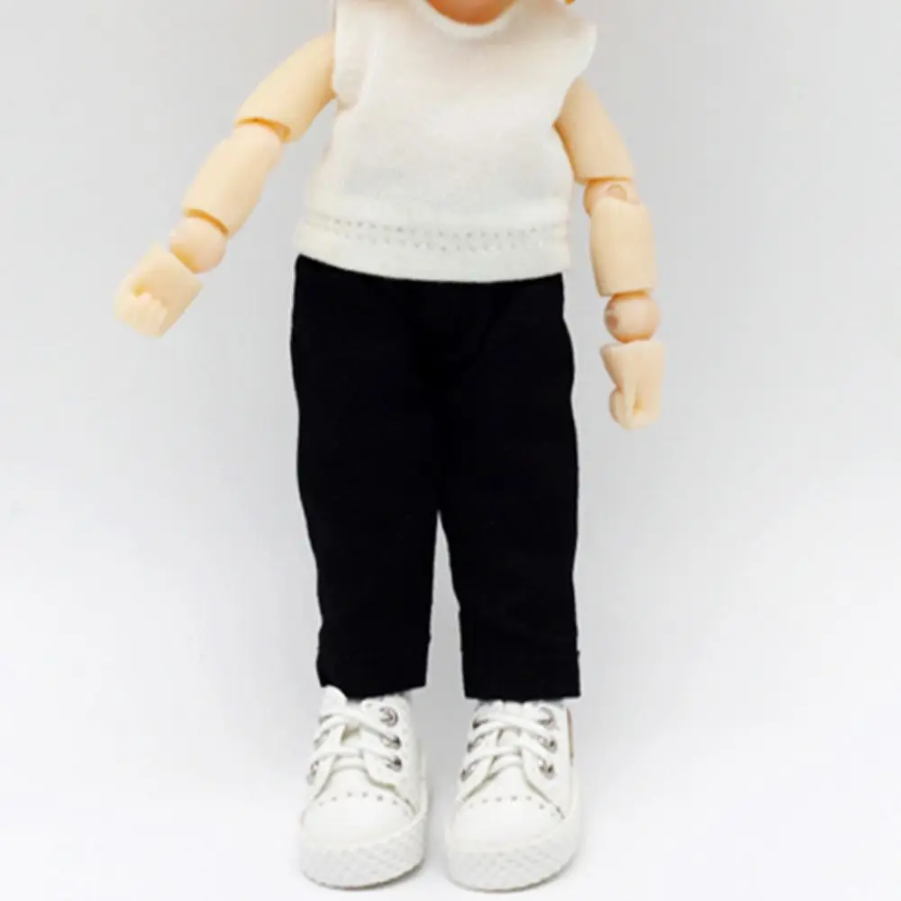 For 1/12 BJD Doll Clothes Fashion Jeans Casual Pants OB11 Clothes Trousers Girl Dress Up Toys Toys Children Birthday Gift 3