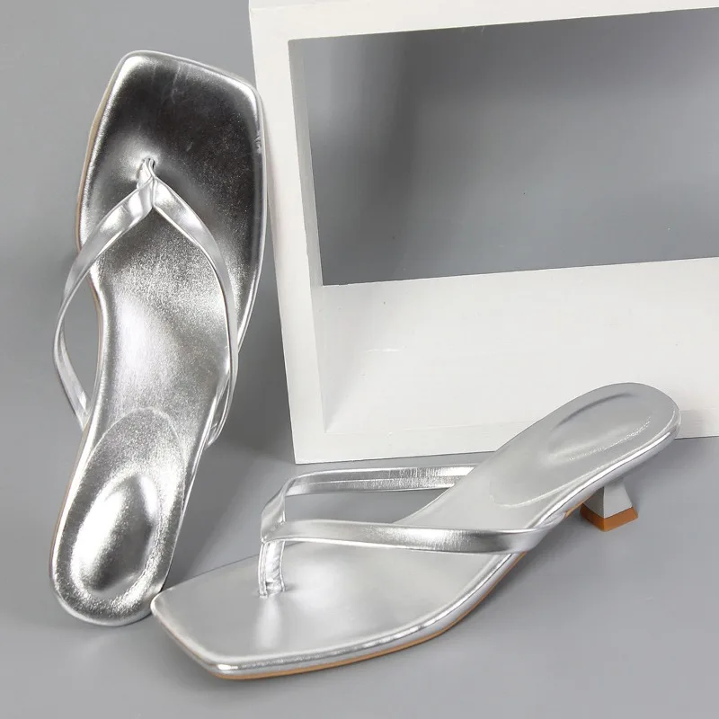 Women Flip Flops Square Toe Soft Sole Flip-flops flip flops,women flip flops