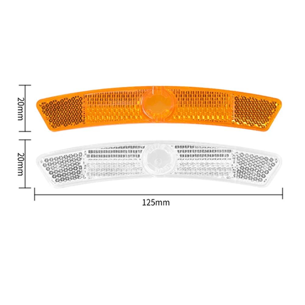 4 Pieces Bicycle Spoke Reflector Mountain Bike Steel Rim Spoke Reflectors Bike Wheel Spokes Reflective Sticker Cycling Parts