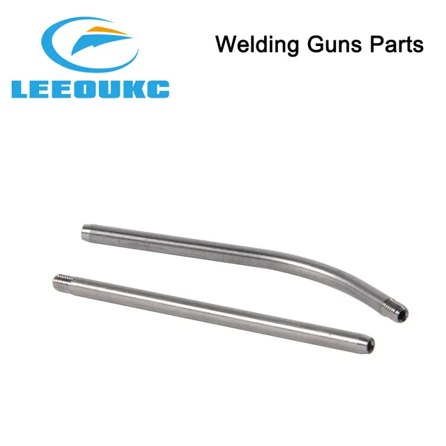 LEEOUKC Wire Feed Nozzle Straight Tube Feeding Elbow For QILIN/SUP20S/SUP21T 23T/WSX/HANWEI/RELFAR Laser Welding Gun Head 4