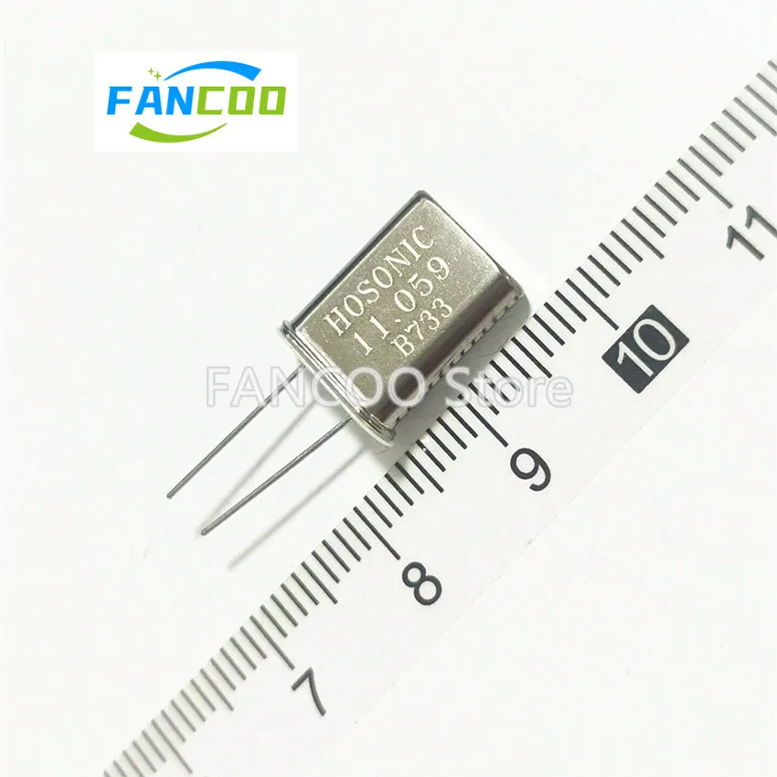 10PCS HC-49U 11.0592M 11.0592MHZ QUARTZ Crystal resonator