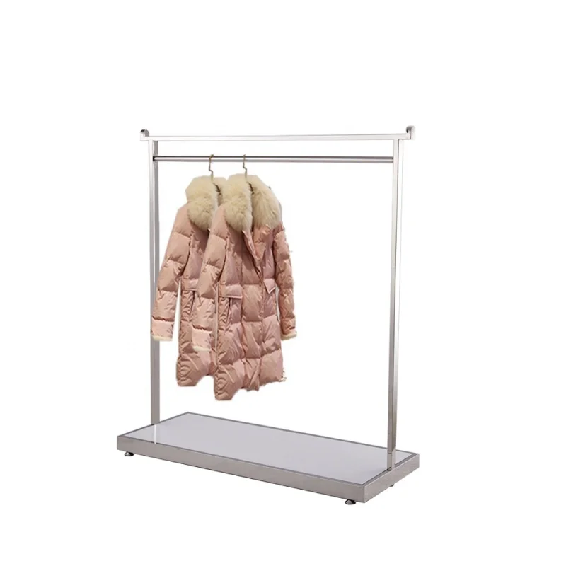 

Custom, retail cloth rack display furniture clothing shop design ideas