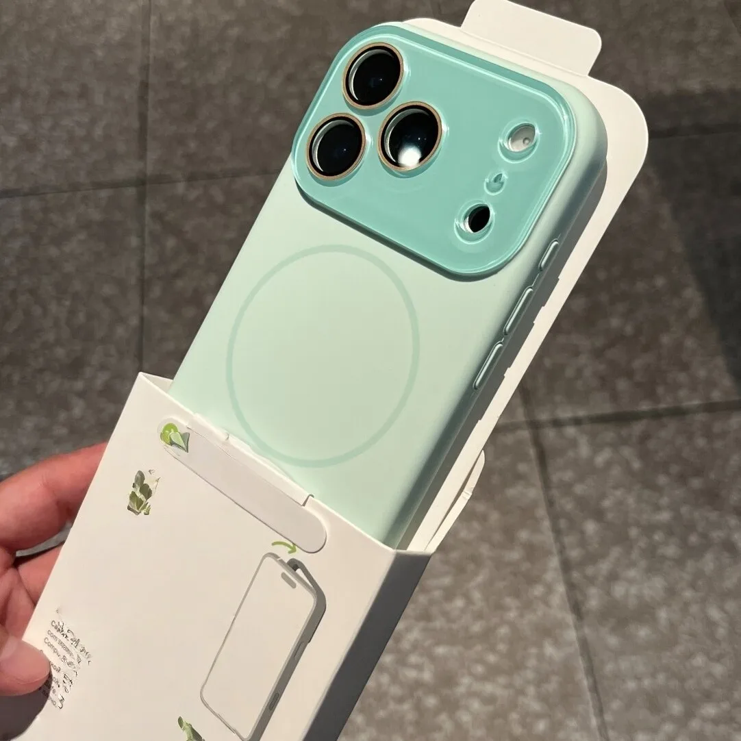 Lavender Luxury Liquid Silicone Shockproof Back Cover with Large Camera Window