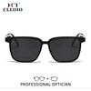 CLLOIO Aluminum Magnesium 2-in-1 Magnetic Clip on Reading Glasses Men Polarized Vision Sunglasses Prescription Myopia Eyeglasses