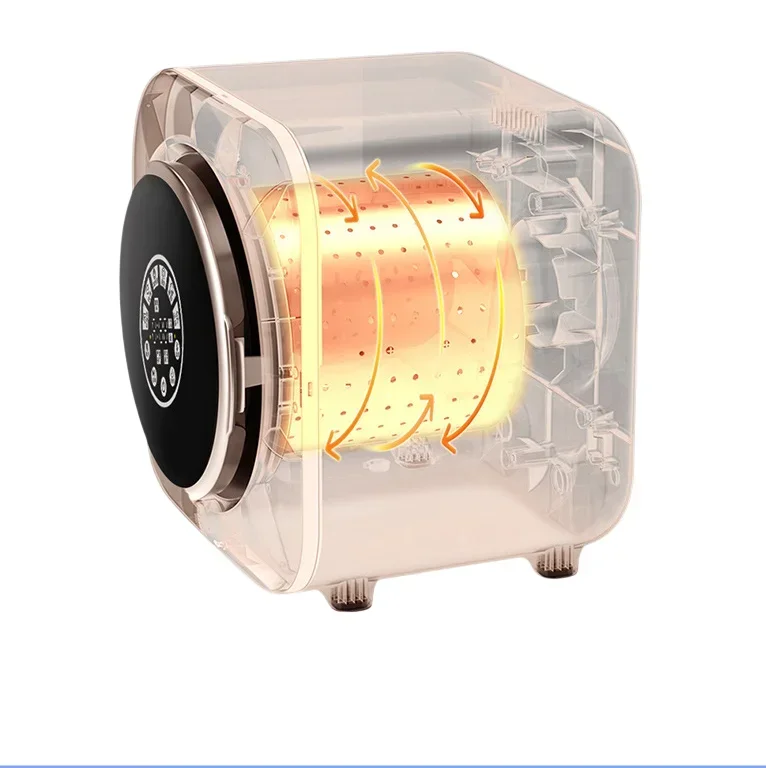 110V 60Hz Fully-Automatic Portable Spin Drain Pump New Household Electric washing machine and clothes dryer 6