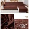 Waterproof L Shape Sofa Cover for Living Room Universal Left and Right Corner Couch Cover Quilted Sofa Cover Protector Grey 4