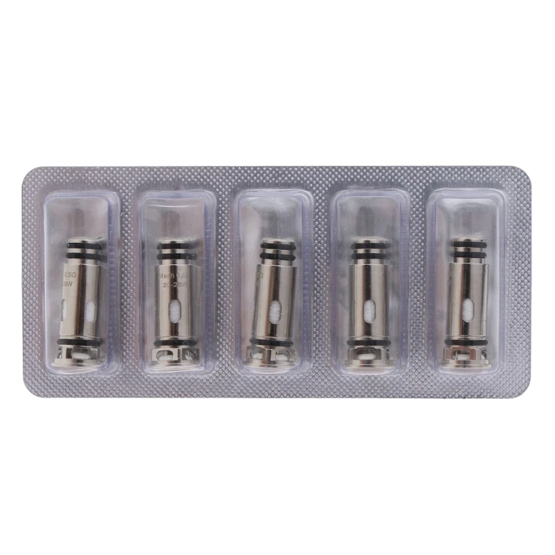 

5Pcs 1.0ohm/0.5ohm forJellybox Nano Coils for Smok- New Replaces E-cigarett Atomization Core Coil- Heads
