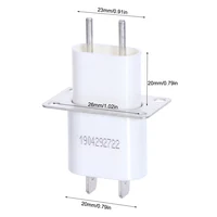 Magnétron électronique pour four à micro-ondes, 2 pièces, avec condensateur à noyau traversant, convertisseur de prises de magnétron pour micro-ondes domestique 6