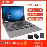 10.6 '' Windows 10 Tablet PC C24 Z3735F 32Bit CPU 2GB RAM 32GB ROM  Dual Camera WIFI 6600mAh Quad Core 1280 x 800 IPS 1