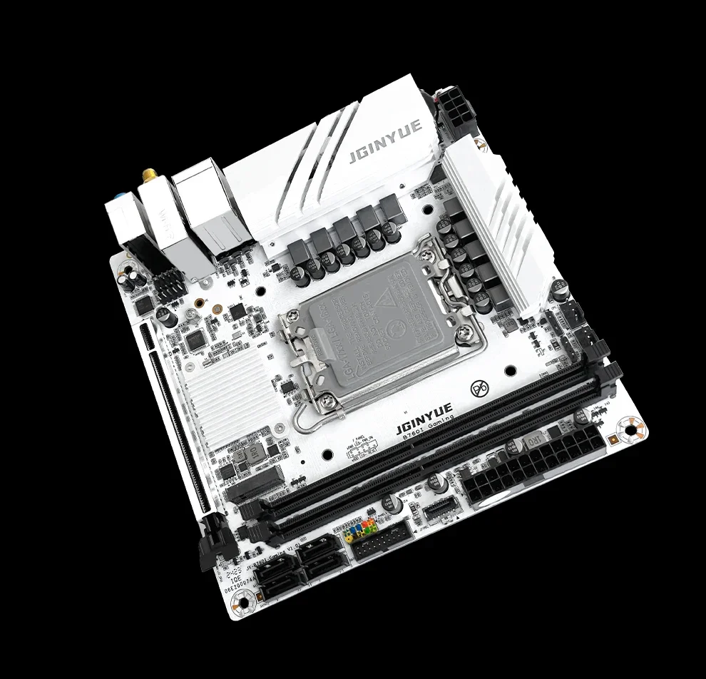 JGINYUE B760i Itx ゲーミングマザーボードセット I5 12400F
