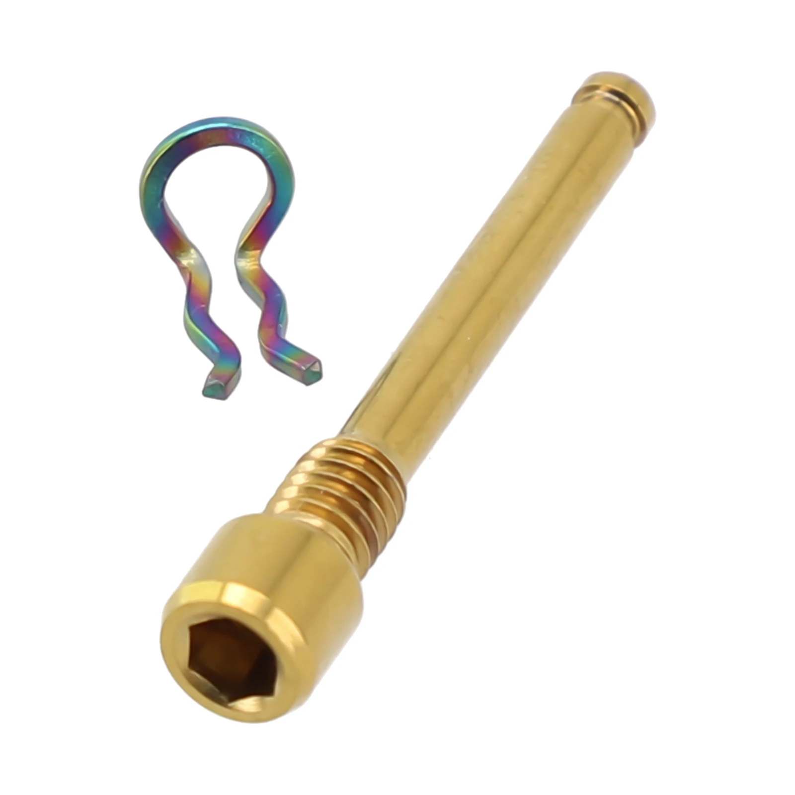 Fahrrad-Hydraulische Scheibenbremsbelag Bolzen Titanlegierung Pin Einsatz Bremssattel Schraube Retainer Pin Für Shimano XTR Ultegra M985/R8070 – Detail 12