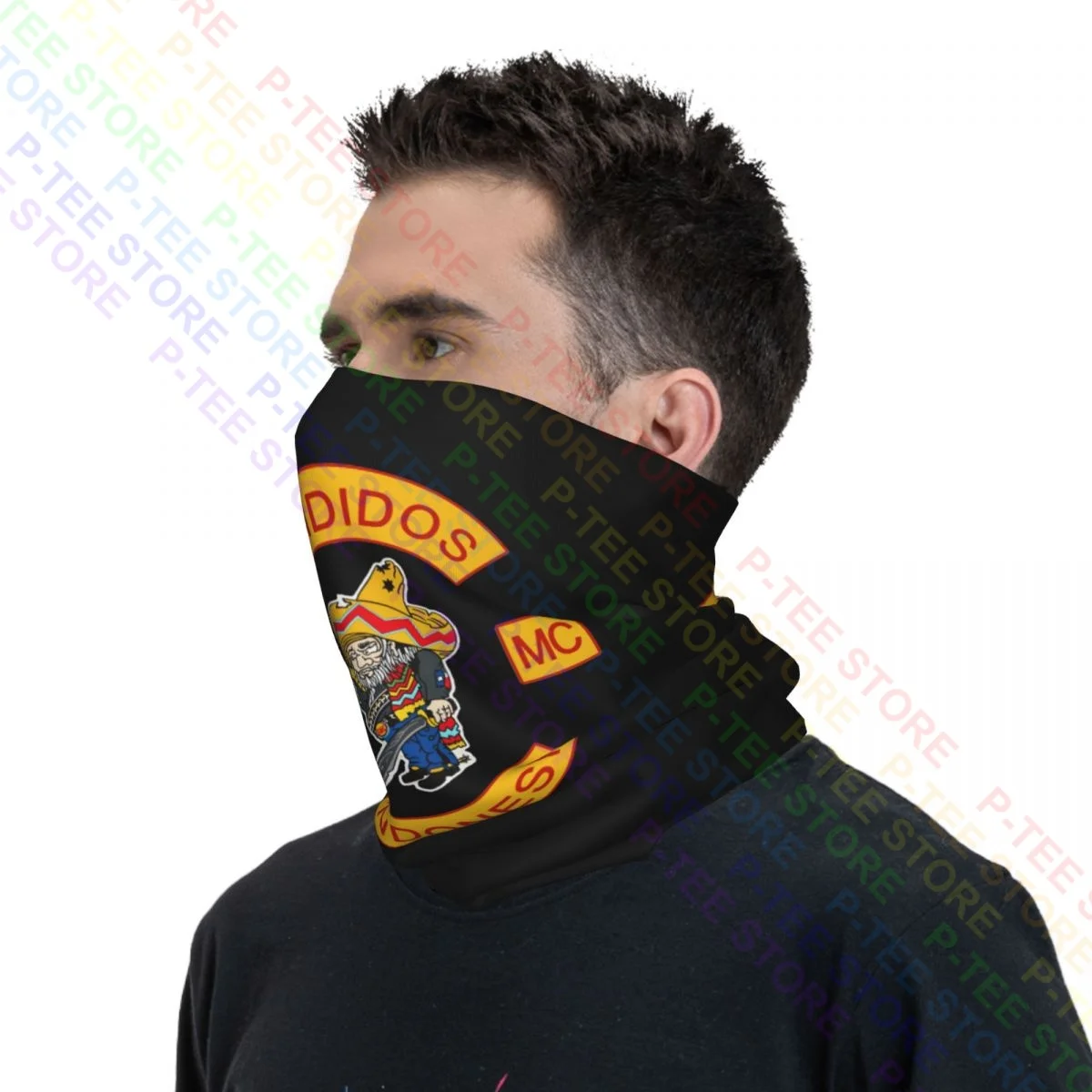 Bandidos Mc Texas Neck Gaiters Bandanas Scarves Face Masks Simple Running Mountaineering