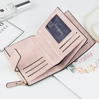 2024 Leather Women Wallet Hasp Small and Slim Coin Pocket Purse Women Wallets Cards Holders Luxury Brand Wallets Designer Purse 1