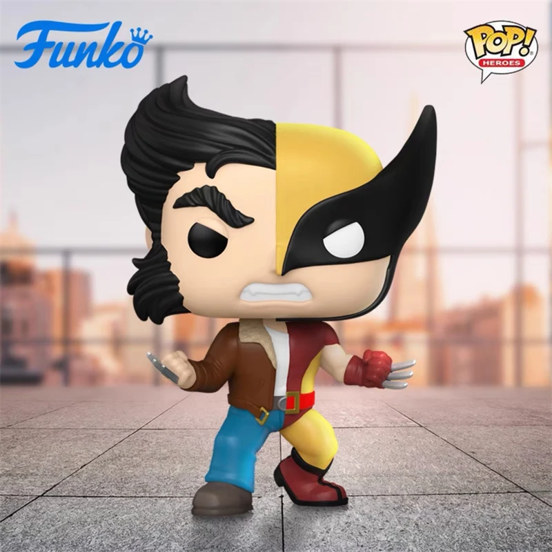 thumbnail image 4 of Figuras de acción Funko Pop Marvel, juguetes, muñecos LOGAN WOLVERINE n.° 1433, figuras de vinilo, regalo de Navidad para niños, modelo de PVC, colección genial, 4 of 5
