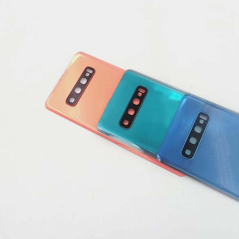 Premium Battery Glass Back Cover with Camera Lens